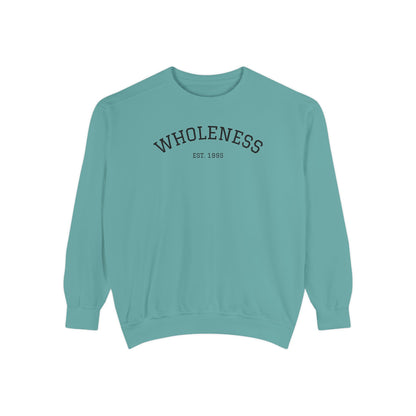 Wholeness Sweatshirt — Minimal Arch Logo Crewneck