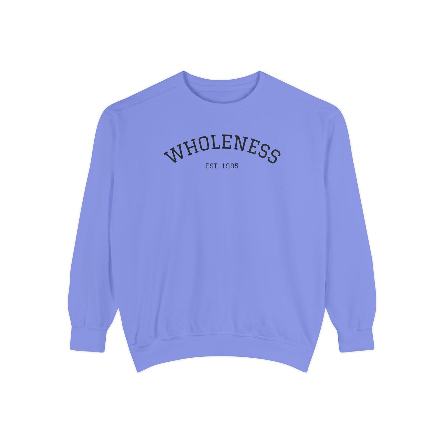 Wholeness Sweatshirt — Minimal Arch Logo Crewneck
