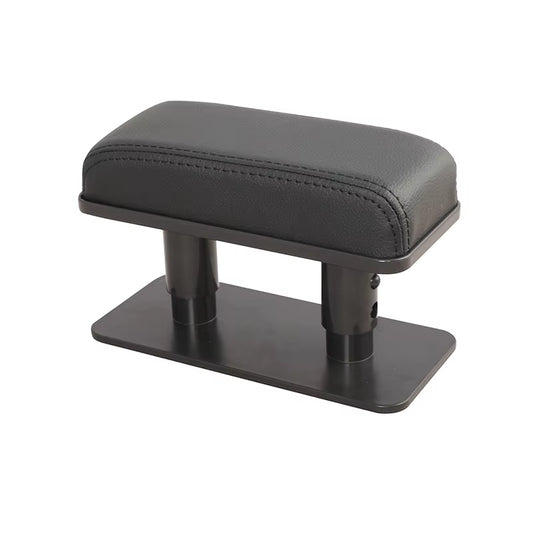 Universal Premium PU Leather Car Armrest Pad with Soft Sponge Padding Anti-Slip ABS Plastic Frame Console Cover