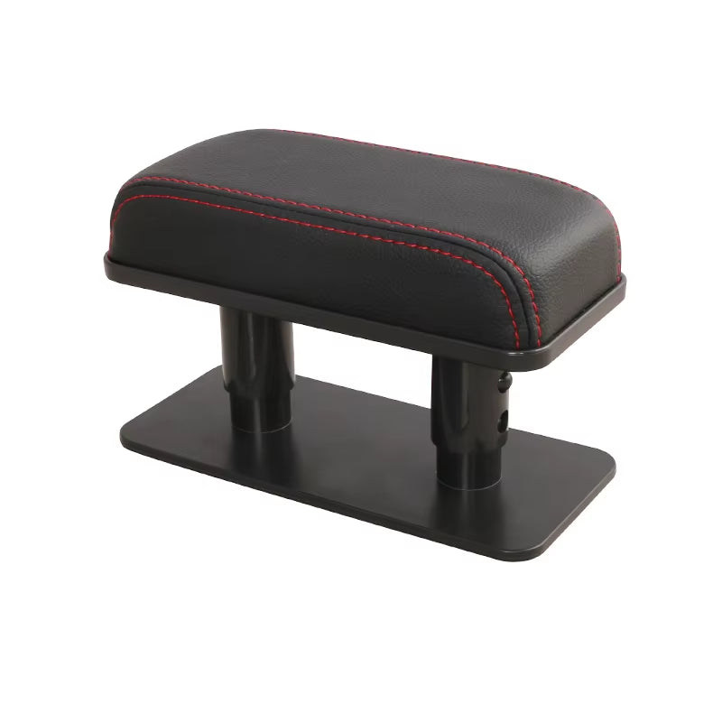 Universal Premium PU Leather Car Armrest Pad with Soft Sponge Padding Anti-Slip ABS Plastic Frame Console Cover